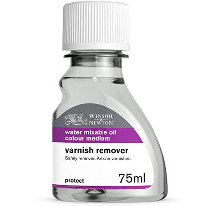 Winsor & Newton Artisan Varnish Remover, 75ml (2.5-oz) Bottle | Safely Removes Water Mixable Oil Varnishes From Paintings for Cleaning and Re-Varnishing - color: Artisan Varnish Remover, style: 2.5-oz Bottle