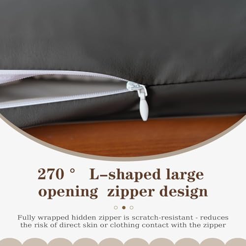 Zippered Floor Futon Mattress Cover 84" L x 58" W Japanese Floor Mattress Japanese Futon Washable Tatami Cover Black - color: Black, size: California King