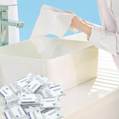 30 Pack Disposable Washcloths for Travel Compressed Towels Tablets - size: S size-30pcs 11.8"x9.5"