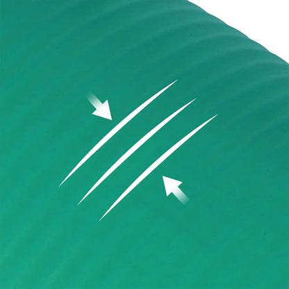 Fitvids Yoga Mat, 1/2-Inch Extra Thick High Density Exercise Mat, Anti-Tear Exercise Yoga Mat with Carrying Strap, Suitable for Various Yoga Exercises - color: Green
