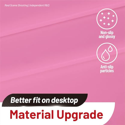 Plastic Tablecloth Roll, 110 Ft X 54 In Table Cloth Disposable Table Cover | Pink Tablecloth with Cutter PEVA Disposable Tablecloth Rectangular Table Cover Roll for Baby Shower, Birthday Party, Festival - color: Pink, size: 1320" x 54" (Rectangular)