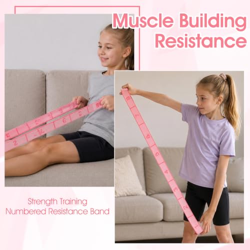 Stretch Band for Women Number Elastic Fitness Exercise Band for Working Out
