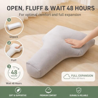 T-Shape Meditation Cushion, Ergonomic Zafu Yoga Floor Pillow with Buckwheat Hull Fill, Removable Washable Cover,For Mindfulness, Yoga, and Deep Relaxation(black) - color: Black