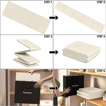 Readaeer Foldable Yoga Mat for Travel Folding Yoga Mat 6mm Thick with Carrying Bag, Non-Slip TPE Exercise Pilates Mat for 72" L x 24" W x 0.24 Inch - color: Beige
