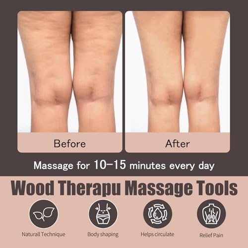 Wooden Mushroom Head Massage Tool for Scalp and Head Care | Manual natural wood design with a smooth grip for gentle scalp stimulation, relaxation and easy daily self-massage