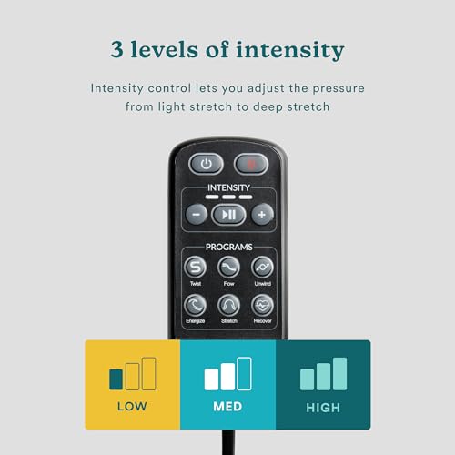 Homedics Fitness Stretching Mat with Air Compression, 3 Intensity - style: Heated