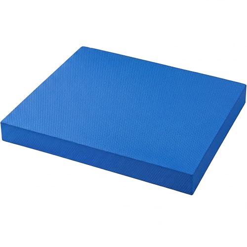 Stability Trainer Pad - Foam Balance Exercise Pad Cushion for Therapy, Yoga, Dancing Balance Training, Pilates,and Fitness (Blue)