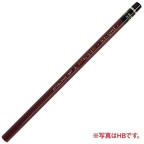 Uni Wooden Pencil, 10H, Box of 12 (HU10H) - style: 10H