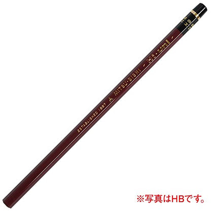 Uni Wooden Pencil, 10H, Box of 12 (HU10H) - style: 10H