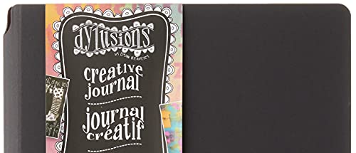 Dyan Reaveley's Dylusions Creative Journal, Black 8.75"X9"