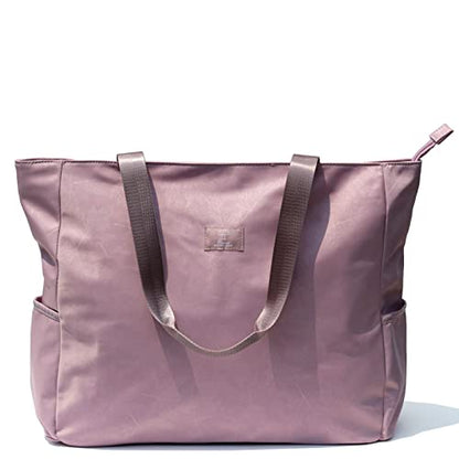 ESVAN LARGE BEACH BAG Water Resistant Lightweight 20 inch Women Oversize Tote Bag for Gym Beach Travel Pool Yoga Nurse - color: A03