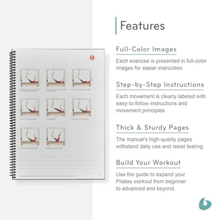 Pilates Trapeze Table Cadillac Guide, Balanced Body Home Gym Manual, Guide - size: Trapeze Table