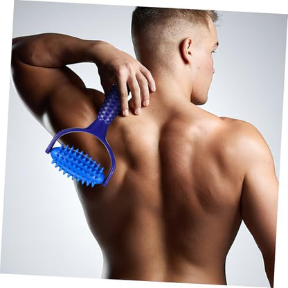 Portable Lightweight Handheld Massage Roller Stick for Legs and Back, Abs PVC Material Muscle Massager Roller, for Yoga Enthusiasts and Sedentary Individuals