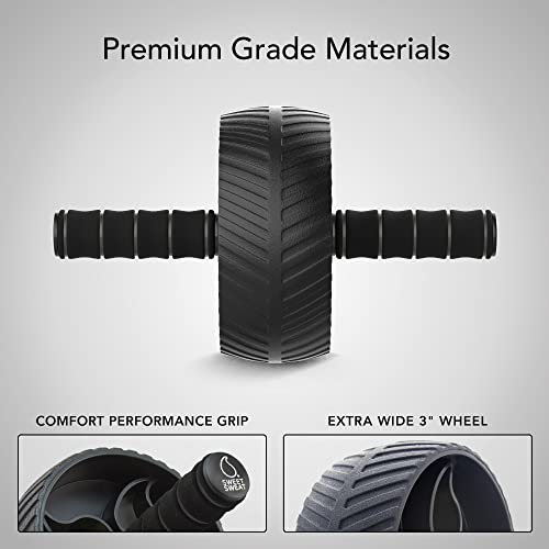 Sports Research® Ab Wheel Roller for Core Strength Training