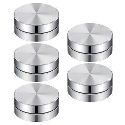 5 Pack Pottery Trimming Spinner, Silver Aluminum Alloy Clay Tools for Pottery Wheel Enthusiasts for Potters Clays Artists Ceramic and Potterys Tool Precision Detailing