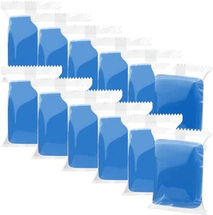 Air Dry Clay, 12 Packs Molding Clay, Soft Modeling Clay for Kids, Age 3-12, Air Dry Clay for Adults, Light Weight, Perfect Clay for Crafts, Dark Blue - color: Blue
