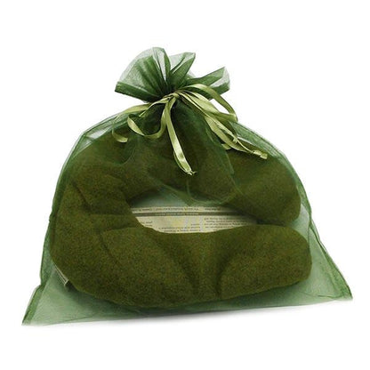 TARA Spa Therapy Herbal-Ease Aromatherapy Neck Pillow, Gift Bag, Green Olive - color: Green Olive