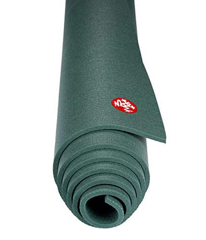 Manduka PRO Yoga Mat - 6mm | Lifetime Durability | Hygienic Construction | Premium Studio Quality | Teacher Approved - color: Black Sage, size: 85" x 26"