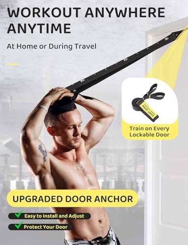 GHB Gymnastic Rings Wooden Gym Rings 1.25" Olympic Rings Adjustable Straps Pull Up Rings Sets for Workout Bodyweight Fitness Training - style: 32mm Rings & Buckle Numbered Straps Set