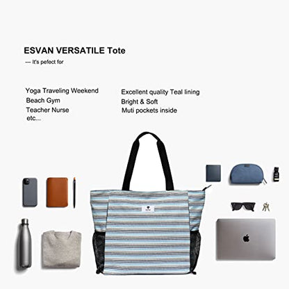ESVAN Yoga Mat Bag Yoga Tote Carrier Shoulder Bag Carryall Tote for Office,Yoga,Pilates,Travel,Beach and Gym - color: C