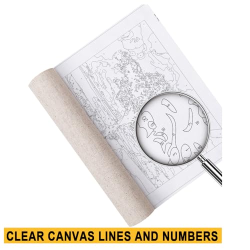 Wine and Cheese Paint by Numbers Kit for Adults - DIY Painting on Canvas 16x20 Inches, Adults' Paint-By-Number Kits Acrylic Paint Set for Beginners, Culinary Art Kit for Home Decoration or Gifts - color: 16X20IN No Frame