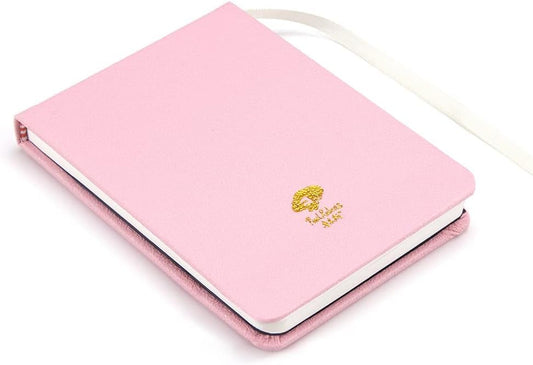 Paul Rubens Art Supplies Watercolor Paper, 100% Cotton Hot Press Watercolor Journal 7.6” x 5.3”, 20 Sheets (140lb/300gsm), Acid-Free for Watercolors, Gouache, Acrylics - color: Pink Cover, size: 7.6” x 5.3”