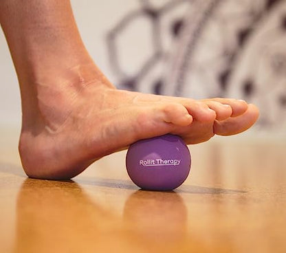 Pair of 2.5 inch (Brevis) Soft Rubber Massage Balls