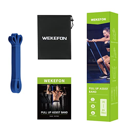 Resistance Bands Set, Pull Up Assist Bands - Stretch Resistance Band - Mobility Band Powerlifting Exercise Bands for Resistance Training, Physical Therapy, Home Workouts - color: Blue