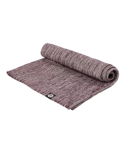 Manduka Shala Yoga Rug 71" - Outdoor Yoga & Meditation | Foldable & Machine Washable | Natural Cotton | Handmade | 71 x 26 inches - color: Indulge