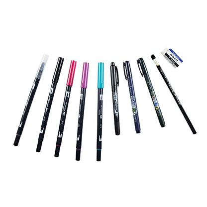 Tombow 56191 Advanced Lettering Set. Tools to Enhance Hand Lettering - style: Advanced Lettering Set