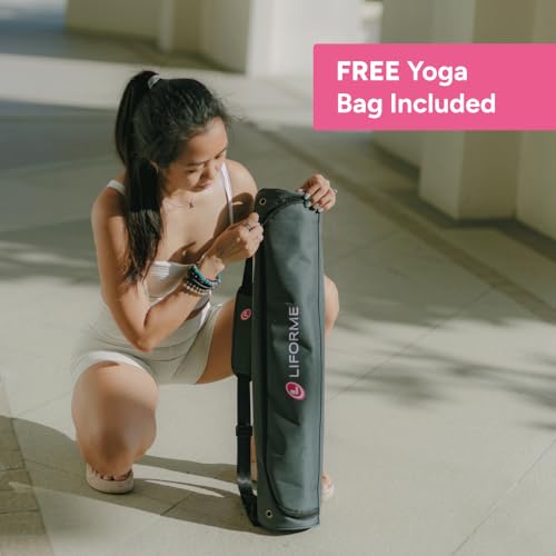 Liforme Evolve Yoga Mat - Patented Alignment Design, Advanced Non-Slip Grip - color: Green