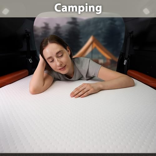 Tri Fold Memory Foam Foldable Mattress Twin, 3 inch Folding Mattress for Guest Sleep. Portable Trifold Mat with Removable Washable Cover, Floor Sleeping Mat for Adult and Kid - size: Tw"