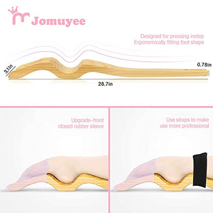 Ballet Foot Stretcher Set, Whole Wood Formed Without Splicing, Original Pine Dance Foot Arch Enhancer for Dancer, Gymnastics, Yoga People, Gift Idea