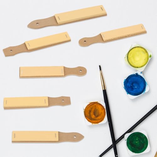 GORGECRAFT 6Pcs 3 Styles Sandpaper Pencil Sharpener 10x2.5cm Sketch Sandpaper Pointed Flat Oval Artist Sanding Blocks Papers Professional Pastel Sticks Sharpener Board for Adults Sketching Hobbyist - style: Pointed& Flat& Oval-10 Sheets Paper