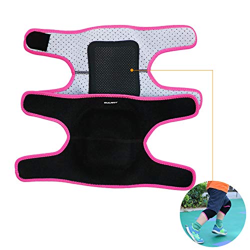 Elbow Pads and Knee Pads for Kids,Protective Pad Sets with Thickened Pad - color: Rose, size: Medium