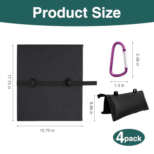 4 Pack Sand Bags for Weight Bags, Heavy Duty Sandbags for Light Stand Photography Tripod Video Equipment, Canopy, Umbrella Base, Backdrop Stand, Camping, Fishing Chair