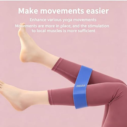 Resistance Bands Set 5-Pack, Exercise Workout Bands for Women & Men with 5 Resistance Levels, Elastic Fitness Bands for Home Gym, Yoga, Pilates, Stretching, Strength Training & Physical Therapy