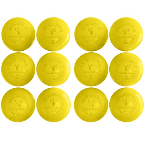 Great Call Athletics Lacrosse Official Game Balls Durable Consistent Performance - color: Yellow