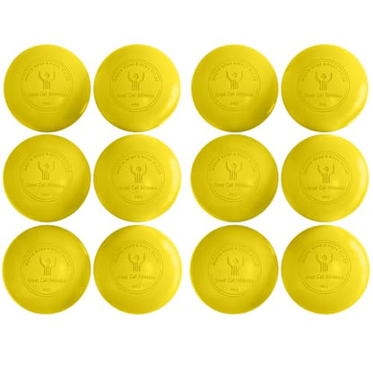 Great Call Athletics Lacrosse Official Game Balls Durable Consistent Performance - color: Yellow