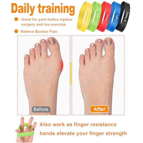 Slant Board for Calf Stretching & 5 Bands