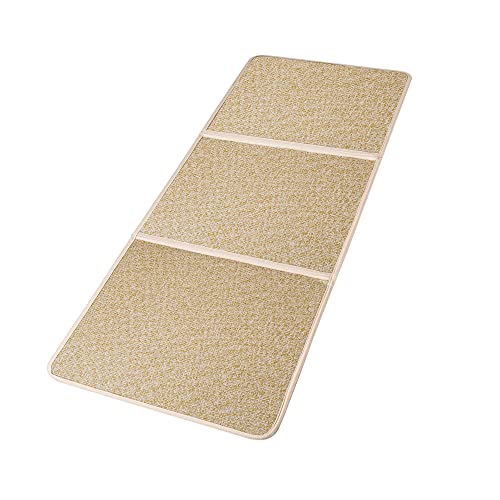 Japanese Tatami Mat Foldable Floor Mats Non-Slip Futon Mattress Sleeping Mat Summer Yoga Mat Indoor Outdoor Runner Rug Area Rug for Bedroom Living Room,Grey - color: Grey
