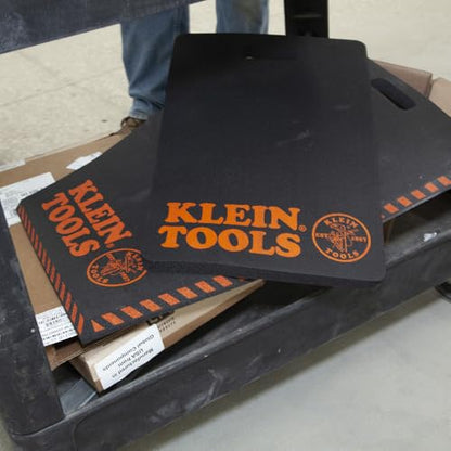 Klein Tools 60135 Kneeling Pads, Adult Men's Soft Thick Closed Cell Soft Foam Professional Tradesman Pro Pads with Handle - size: Standard