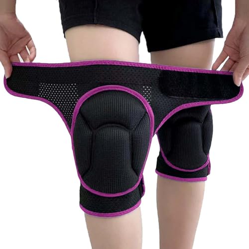 Adult Breathable Knee Pads for Women Cleaning Work, Pink S, 1 Pair - color: Pink, size: Small