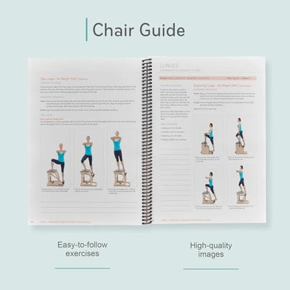 Balanced Body Pilates Chair Guide, Pilates Chair Guide for Workout Equipment, for Home Gym or Studio Use - size: Pilates Chair