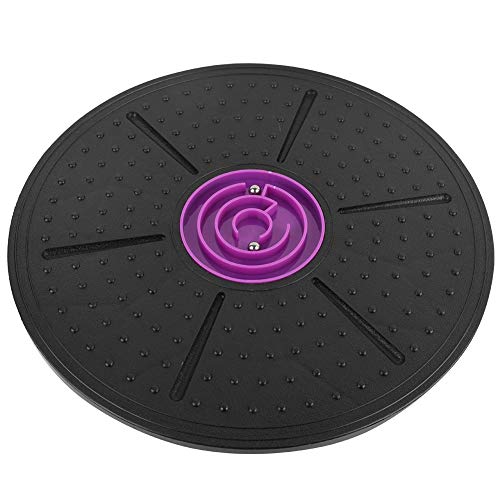 ZJchao Balance Board Kids, Balance Purple Labyrinth Wobble Board Yoga Training Fitness Exercise Stability Disc Fit for Home Office