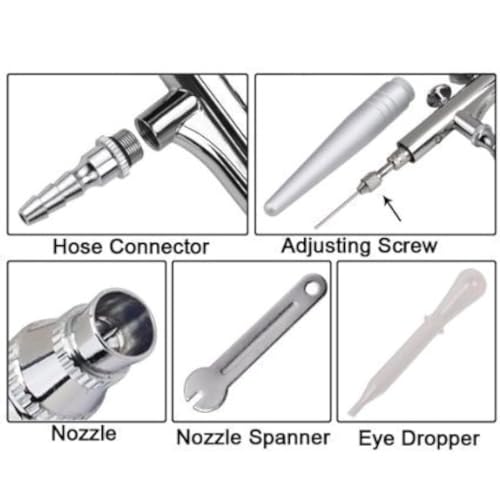 Professional Single Action Gravity Feed Airbrush