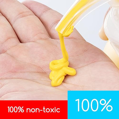 MEEDEN Mid Yellow Acrylic Paint with Pump Lid, 1/2 Gallon (2L /67.6 oz.) Soft Body Non-Toxic Rich Pigment Color, Perfect for Art Class, Wall Painting, Painting Party & Creative DIY - color: Mid Yellow