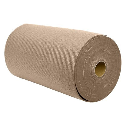 Voyage 5mm Thick Yoga Mat Roll, 50ft x 24in - color: Mocha