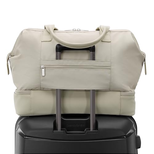 Samsonite Better Than Basic 드롭 바텀 위켄더 - color: 라임스톤 그레이