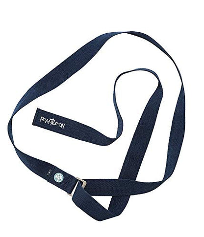 Manduka Align Yoga Strap - color: Midnight Blue, size: 10 Feet
